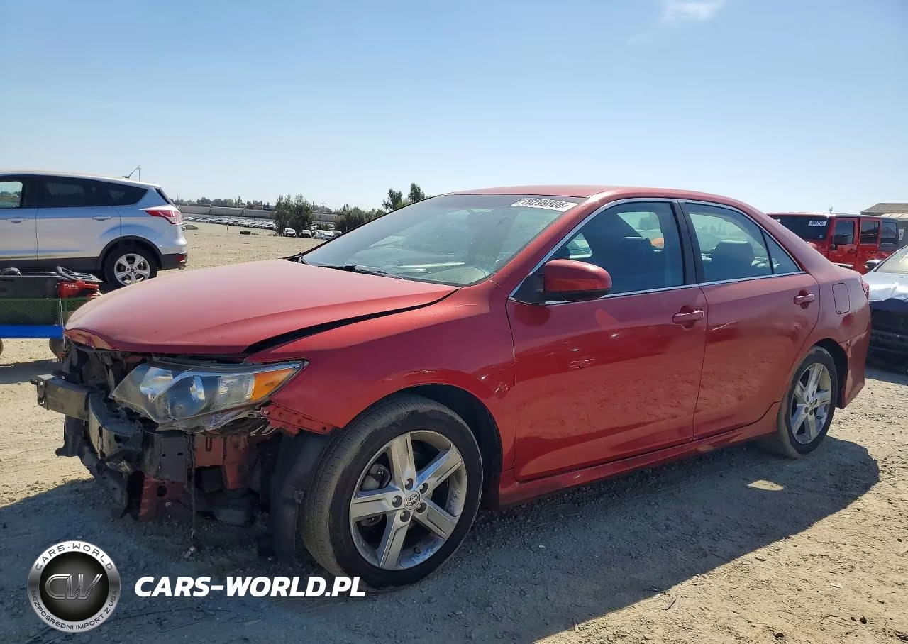 2014 Toyota Camry Se VIN:4T1BF1FK3EU781257 - 1