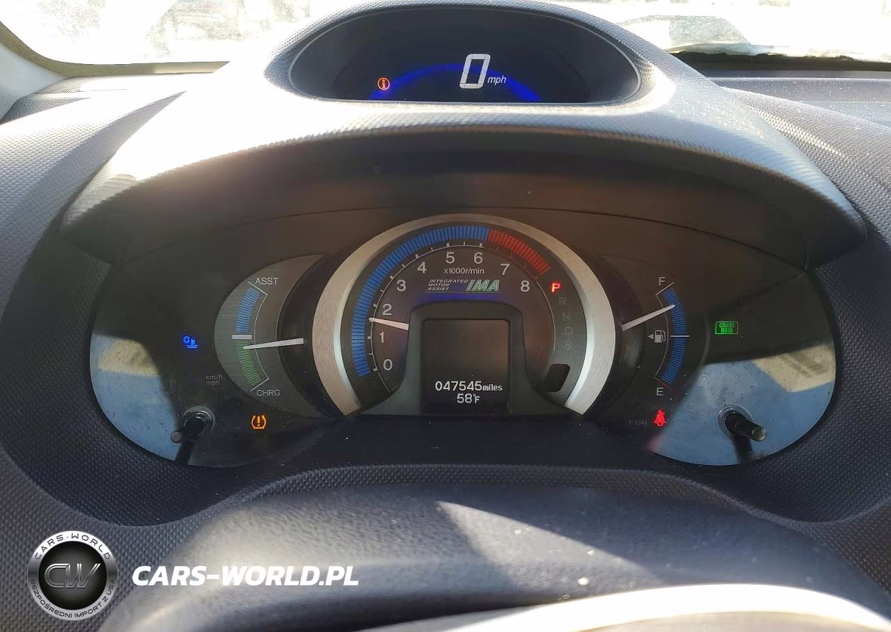 2010 Honda Insight Ex VIN:JHMZE2H76AS039086 - 9