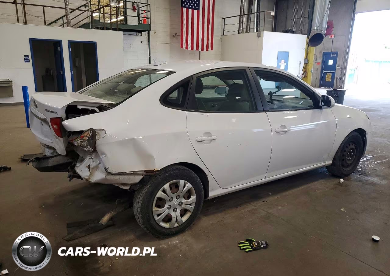 2010 Hyundai Elantra Blue VIN:KMHDU4AD3AU069124 - 3