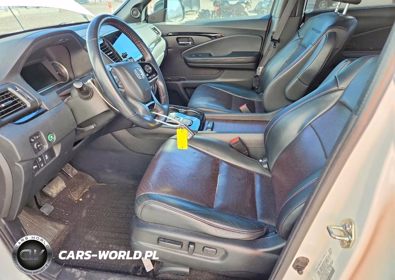 2021 Honda Pilot Black VIN:5FNYF6H7XMB025047 - 7