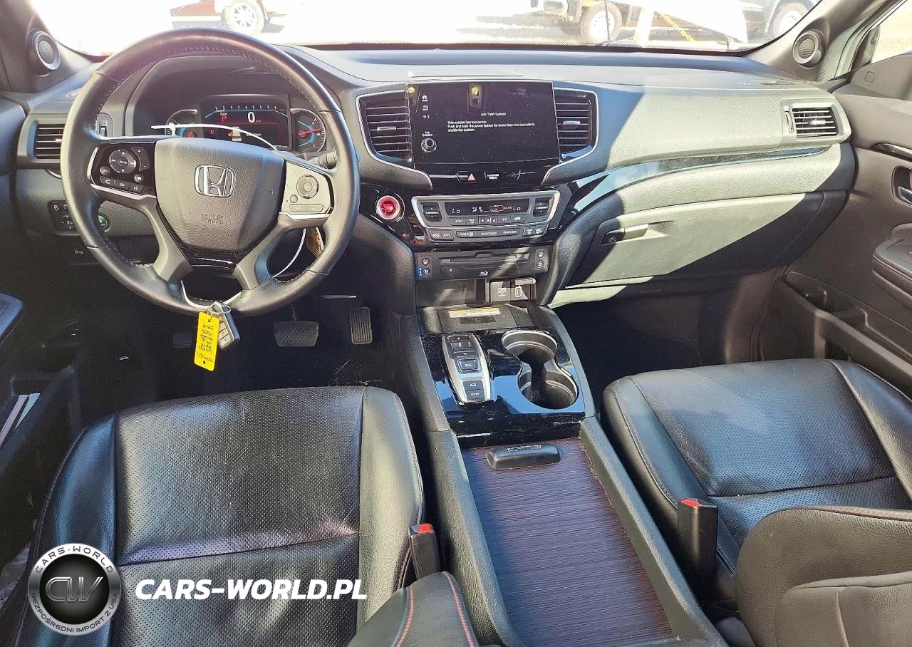 2021 Honda Pilot Black VIN:5FNYF6H7XMB025047 - 8