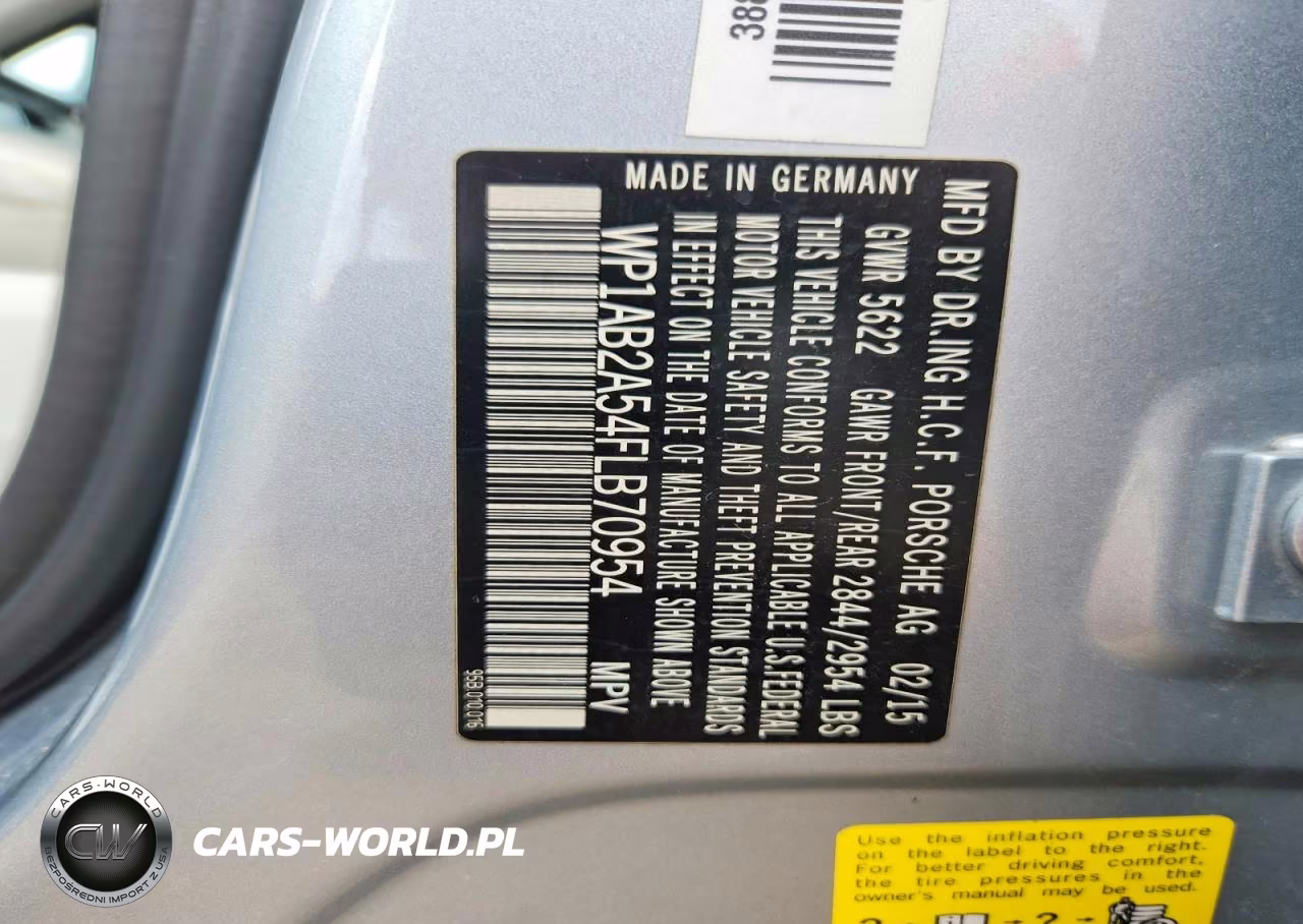 2015 Porsche Macan S VIN:WP1AB2A54FLB70954 - 12