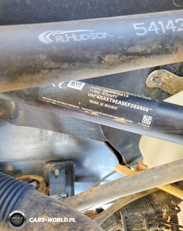 2014 Polaris Rzr Utility Vehicle VIN:4XAXT9EA5EF263608 - 10