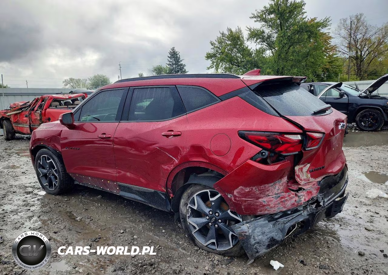 2019 Chevrolet Blazer Rs VIN:3GNKBERSXKS586083 - 2