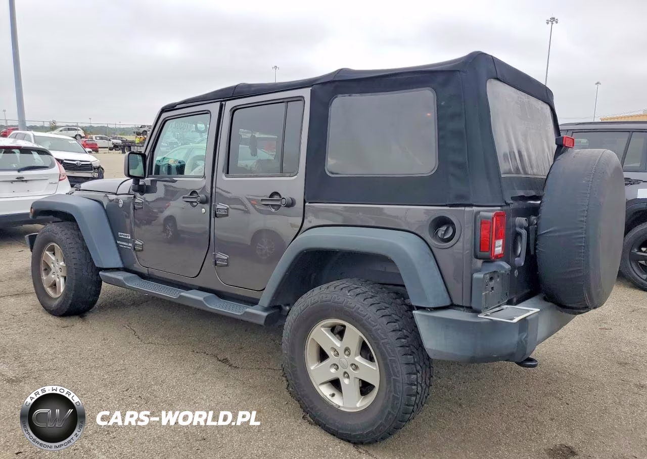 2016 Jeep Wrangler Unlimited Sport VIN:1C4BJWDG4GL249345 - 2