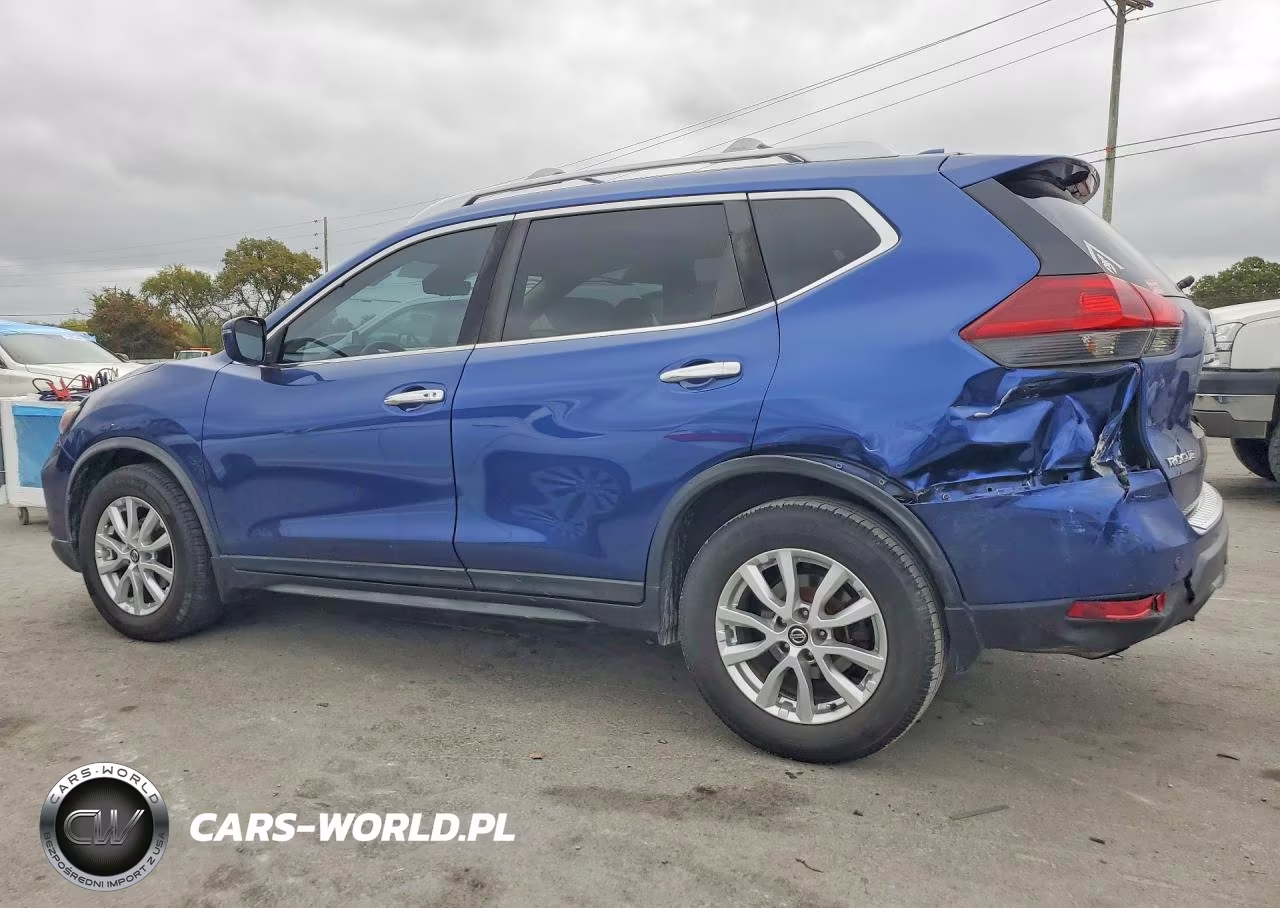 2019 Nissan Rogue Sv VIN:KNMAT2MT7KP552634 - 2