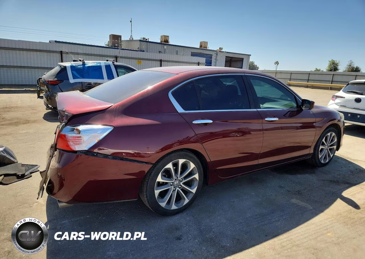 2014 Honda Accord Sport VIN:1HGCR2F59EA116611 - 3