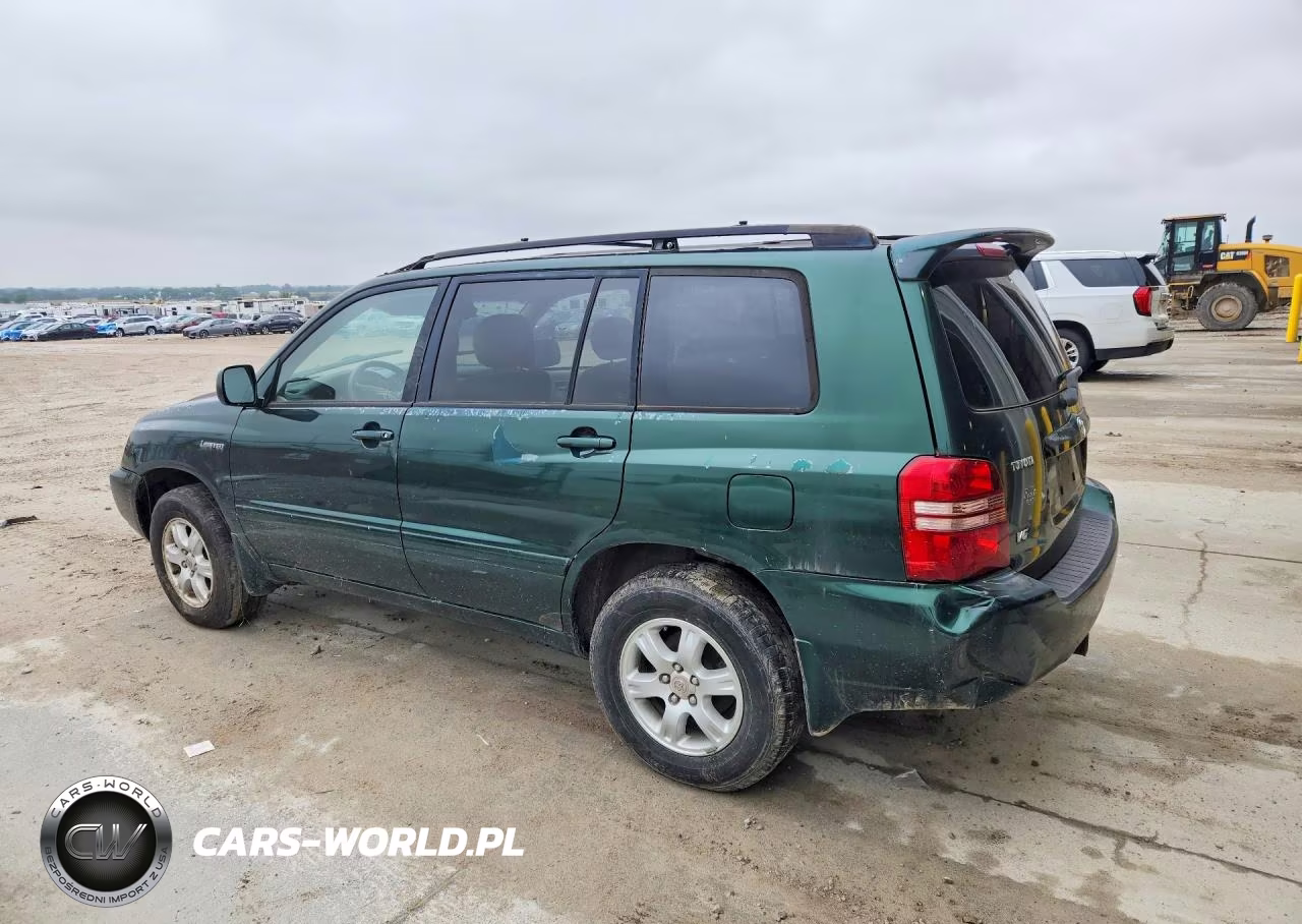 2001 Toyota Highlander Base VIN:JTEHF21A410030636 - 2