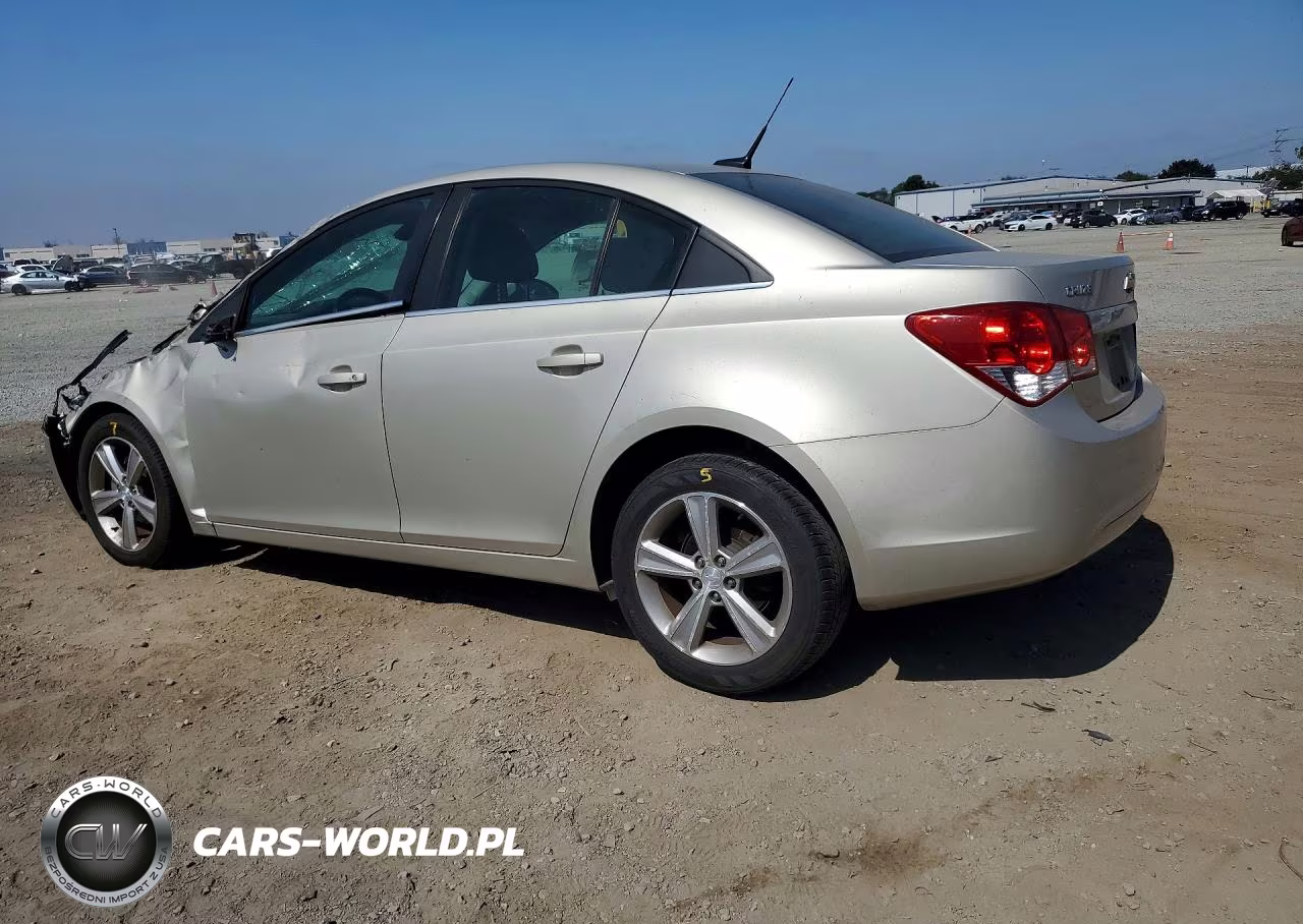 2013 Chevrolet Cruze Lt VIN:1G1PE5SB6D7294392 - 2