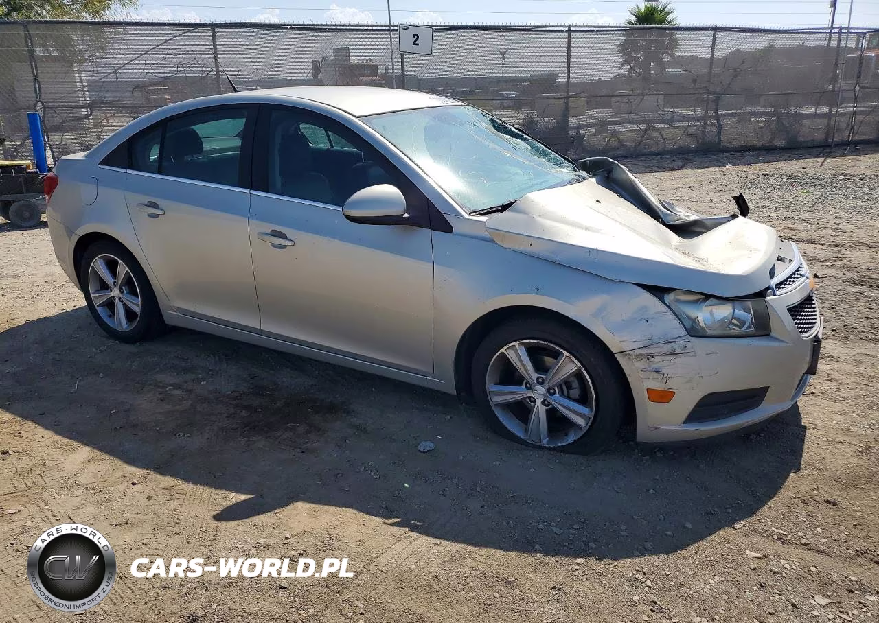 2013 Chevrolet Cruze Lt VIN:1G1PE5SB6D7294392 - 4