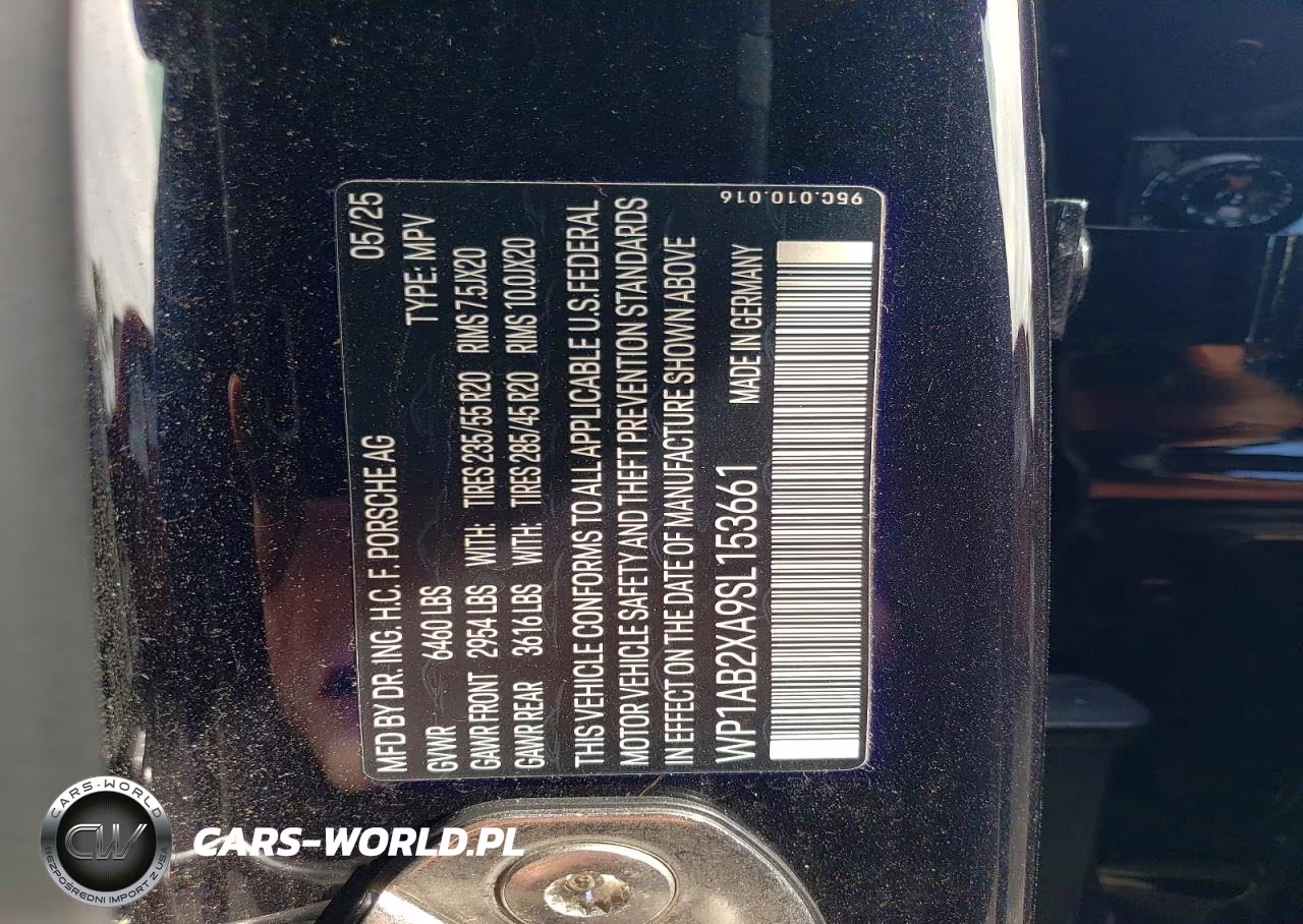 2025 Porsche Macan 4S VIN:WP1AB2XA9SL153661 - 13
