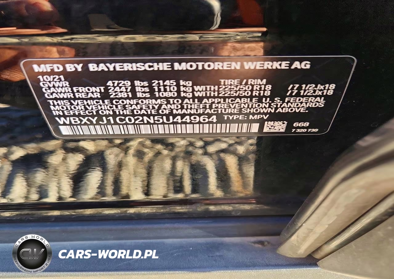 2022 BMW X2 xDrive28I VIN:WBXYJ1C02N5U44964 - 13