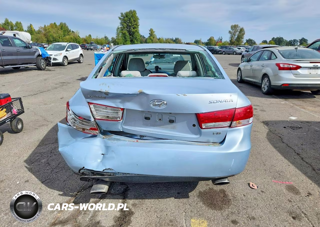 2006 Hyundai Sonata Gls V6 VIN:5NPEU46F86H148809 - 6