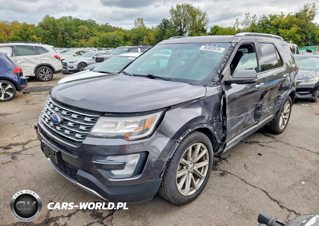 2016 Ford Explorer Limited VIN:1FM5K8F83GGC90100 - 1