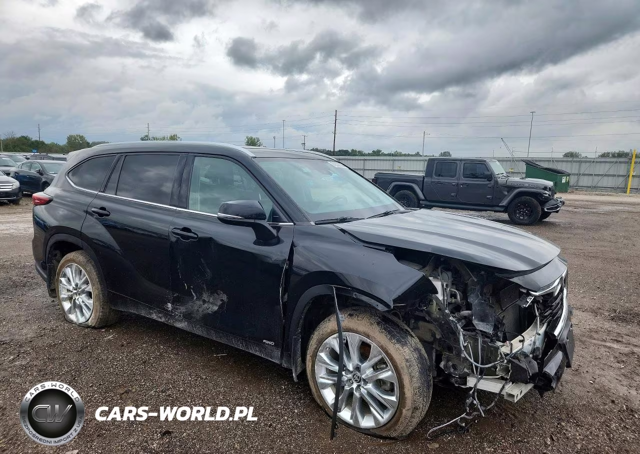 2023 Toyota Highlander Hybrid Limited VIN:5TDXBRCH8PS125124 - 4