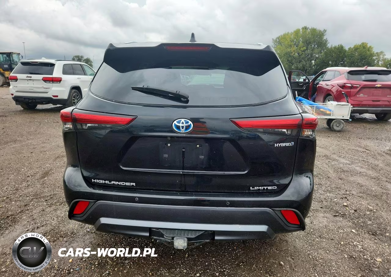 2023 Toyota Highlander Hybrid Limited VIN:5TDXBRCH8PS125124 - 6