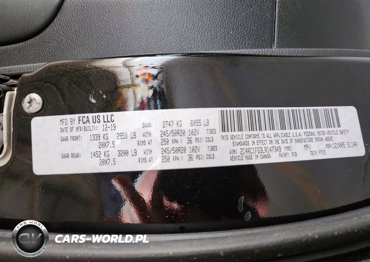 2020 Chrysler Pacifica Touring VIN:2C4RC1FG3LR147349 - 13