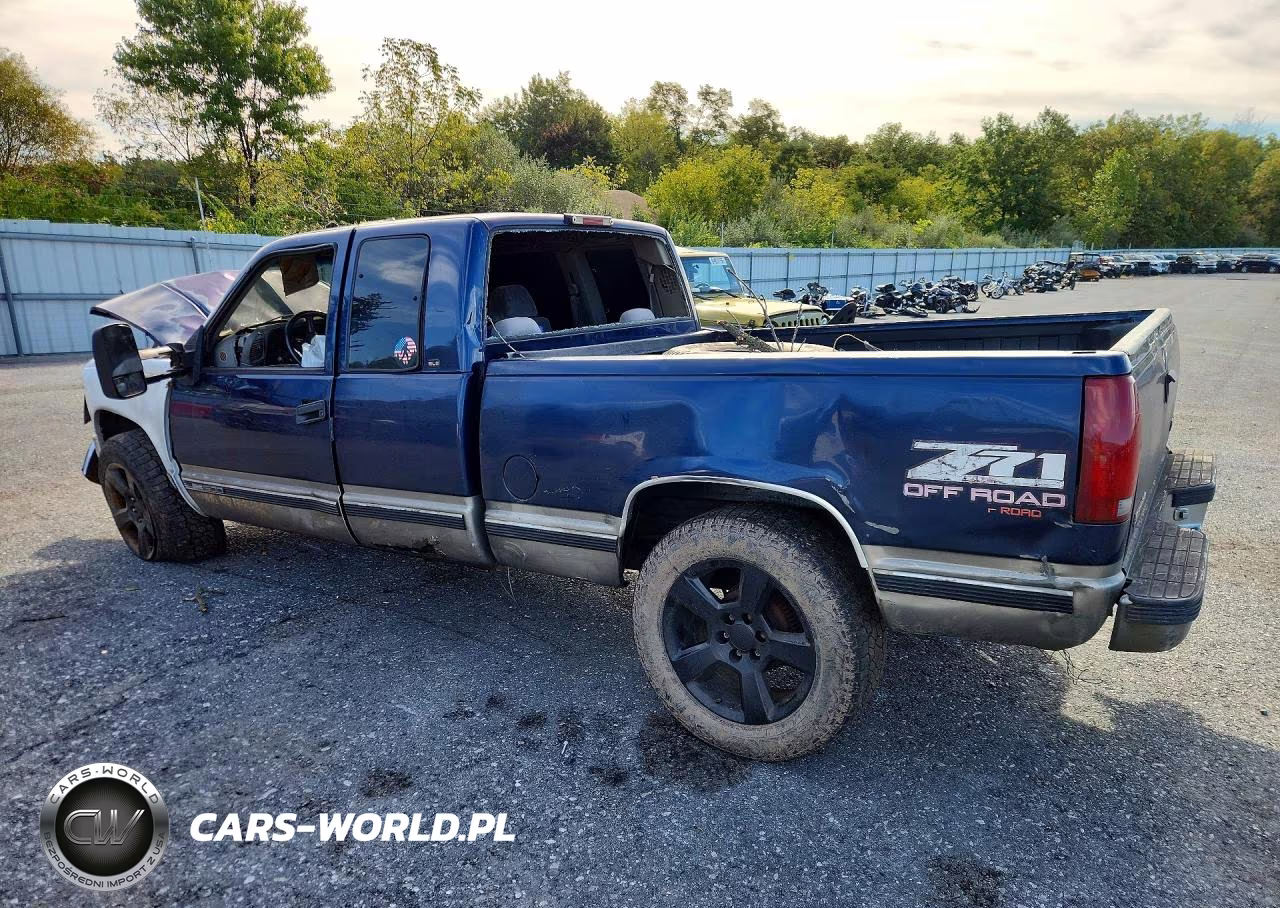 1999 GMC Sierra K1500 VIN:1GTEK19R3XR507410 - 2