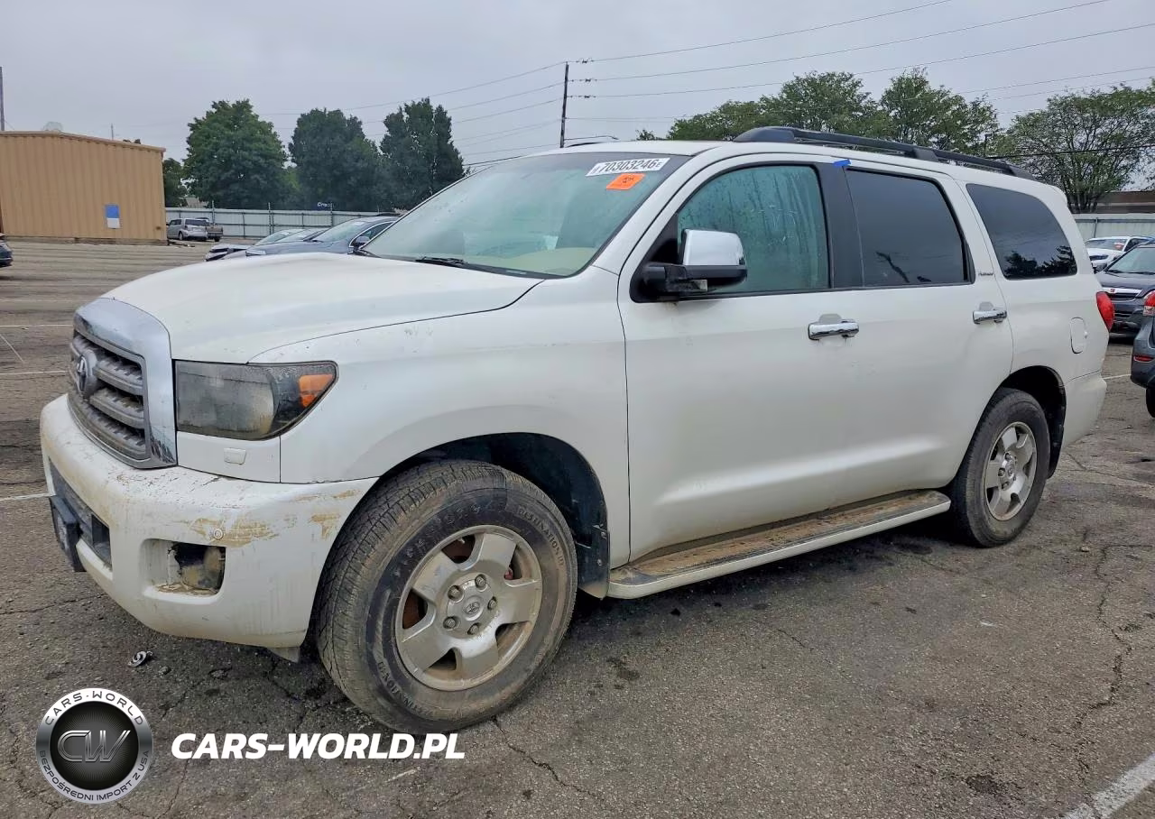 2010 Toyota Sequoia Platinum 5.7L V8 VIN:5TDDW5G10AS025491 - 1