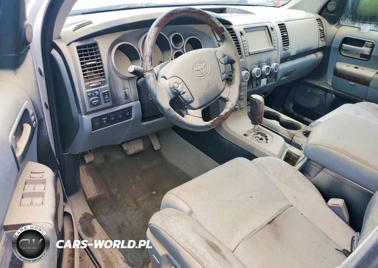 2010 Toyota Sequoia Platinum 5.7L V8 VIN:5TDDW5G10AS025491 - 8