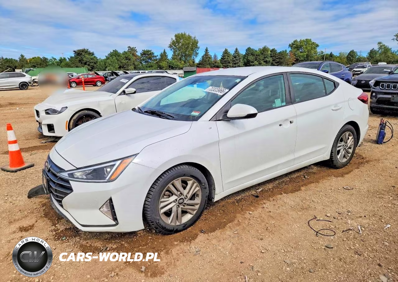 2020 Hyundai Elantra Sel VIN:5NPD84LF4LH546647 - 1