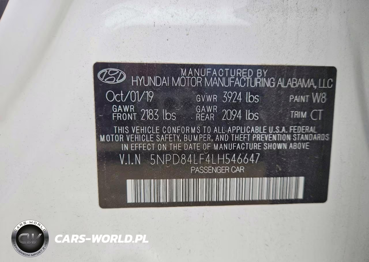 2020 Hyundai Elantra Sel VIN:5NPD84LF4LH546647 - 12