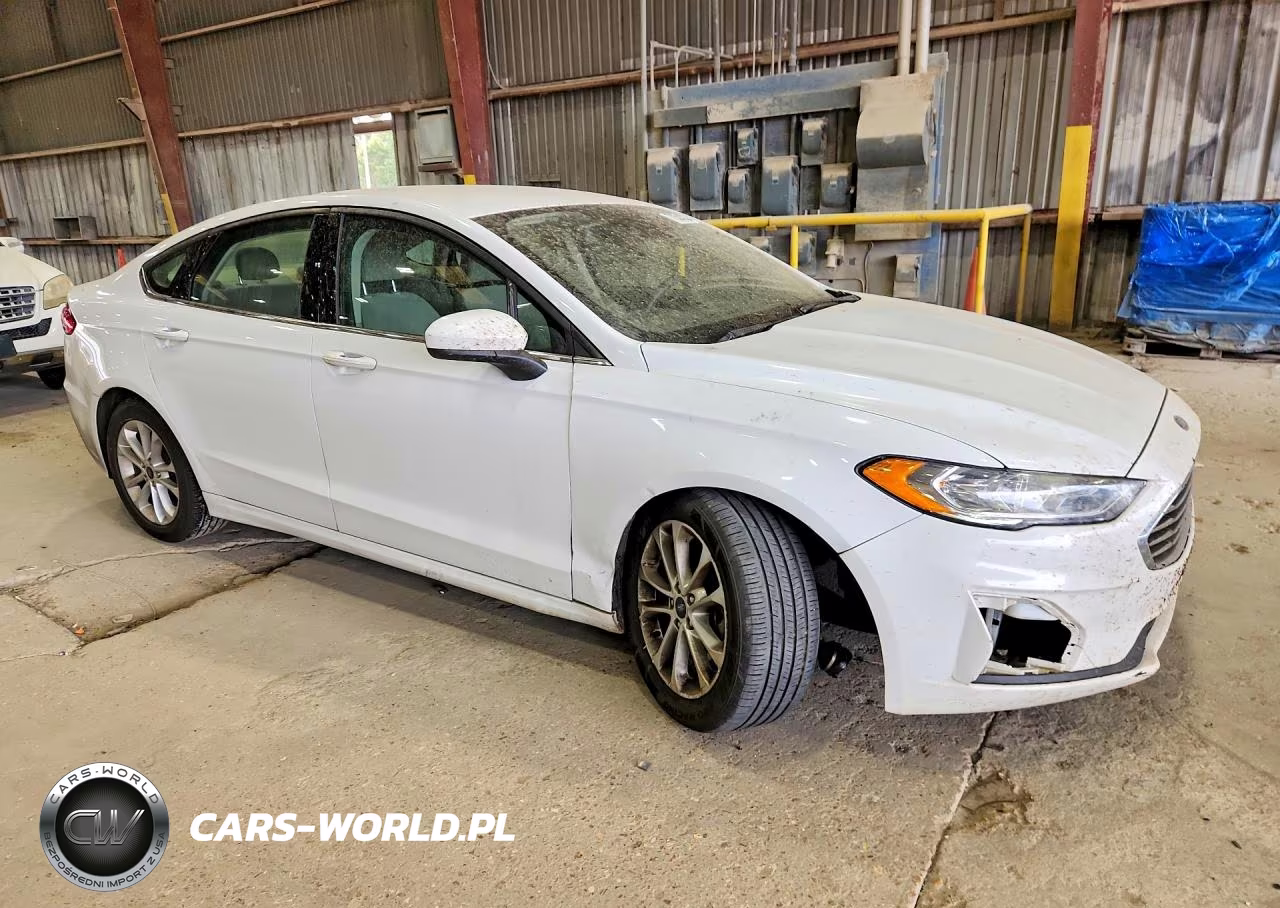 2019 Ford Fusion Se VIN:3FA6P0HD1KR235285 - 4