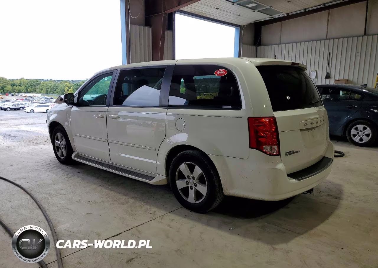 2013 Dodge Grand Caravan Se VIN:2C4RDGBG1DR535770 - 2