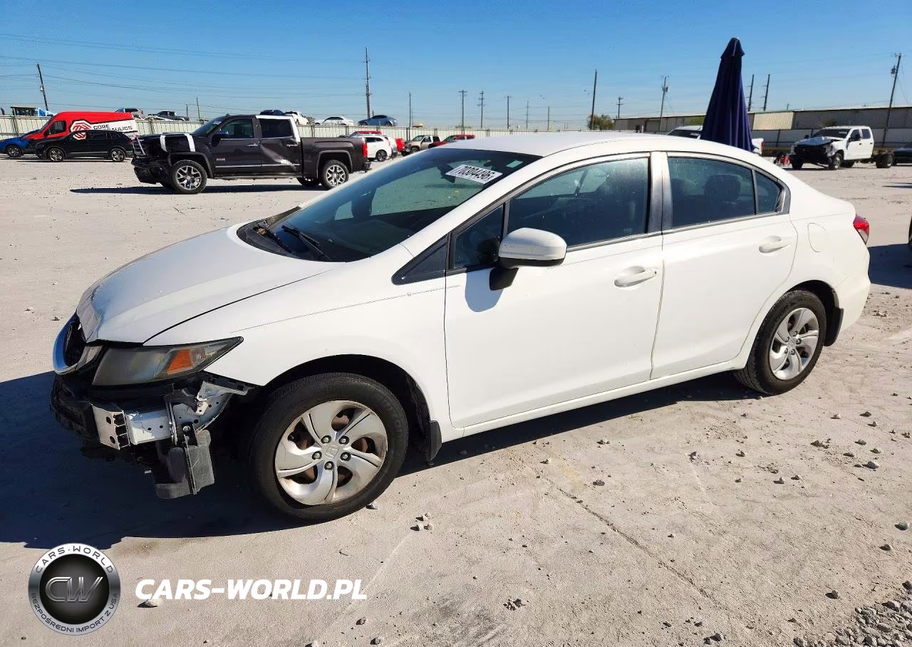 2015 Honda Civic Lx VIN:19XFB2F56FE018327 - 1
