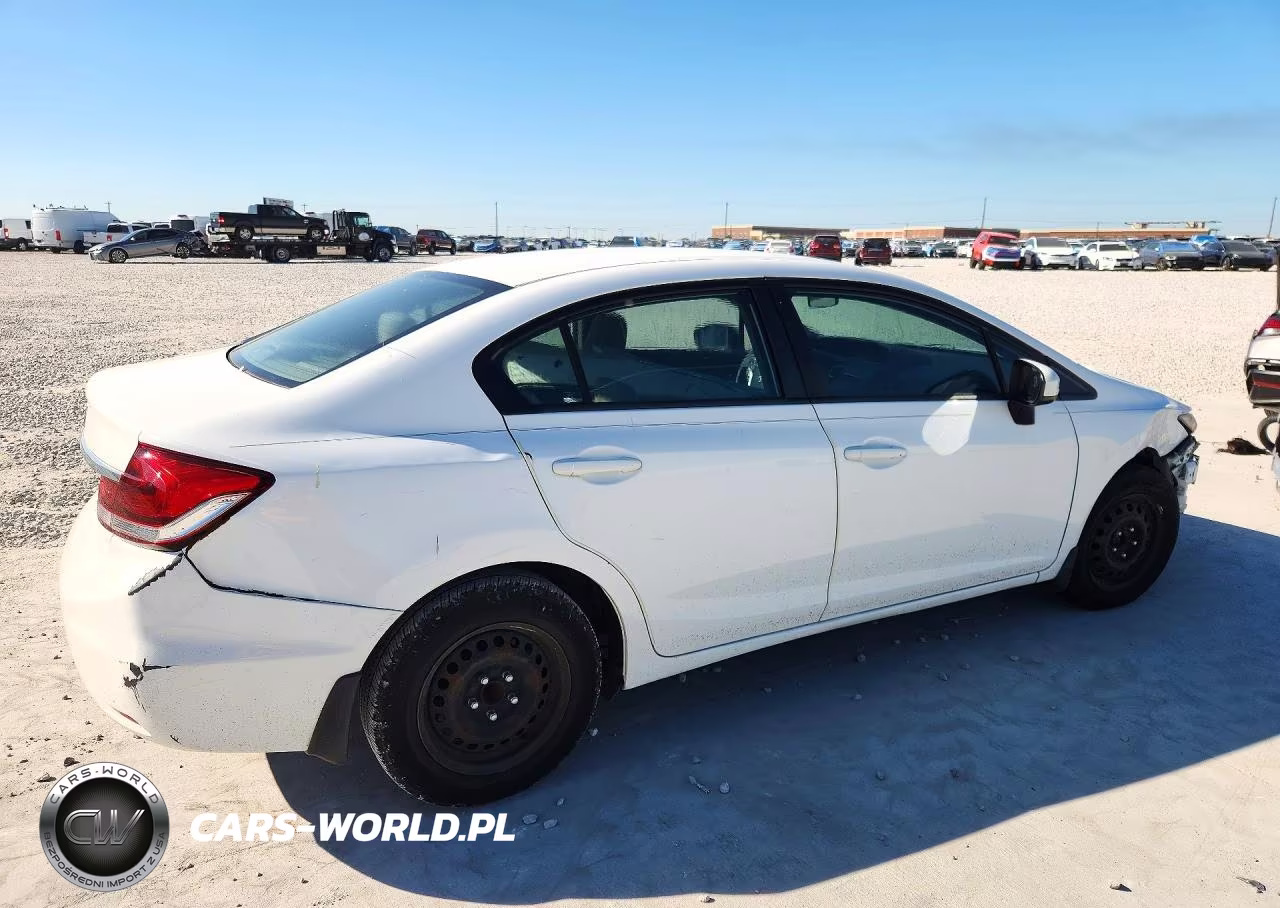 2015 Honda Civic Lx VIN:19XFB2F56FE018327 - 3