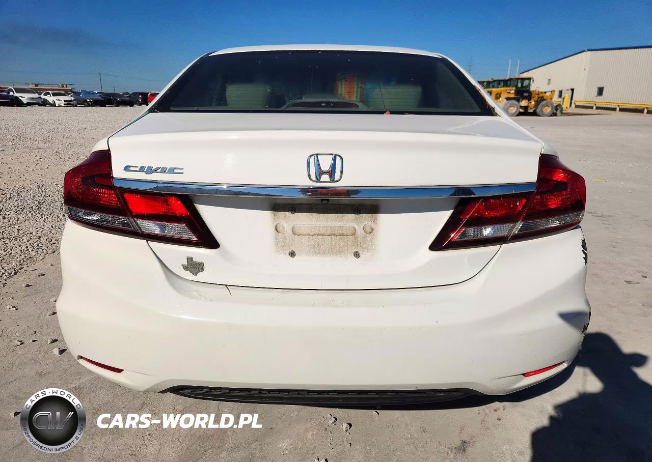 2015 Honda Civic Lx VIN:19XFB2F56FE018327 - 6