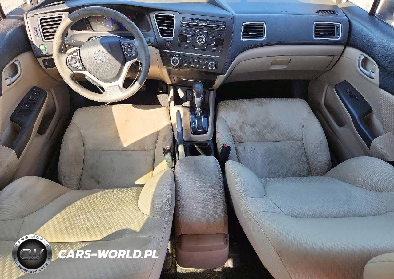 2015 Honda Civic Lx VIN:19XFB2F56FE018327 - 8