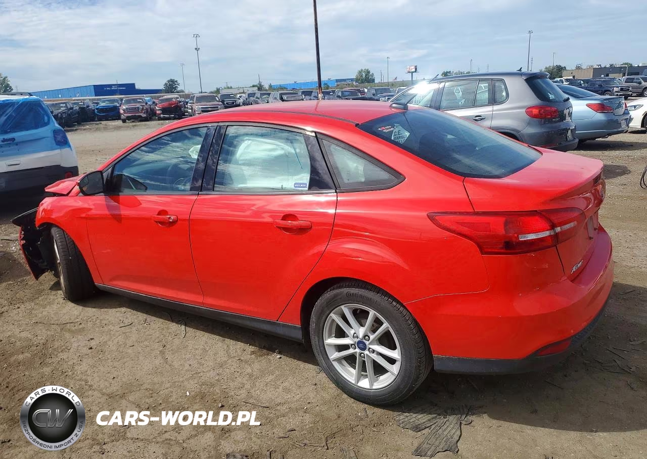 2017 Ford Focus Se VIN:1FADP3F23HL347104 - 2