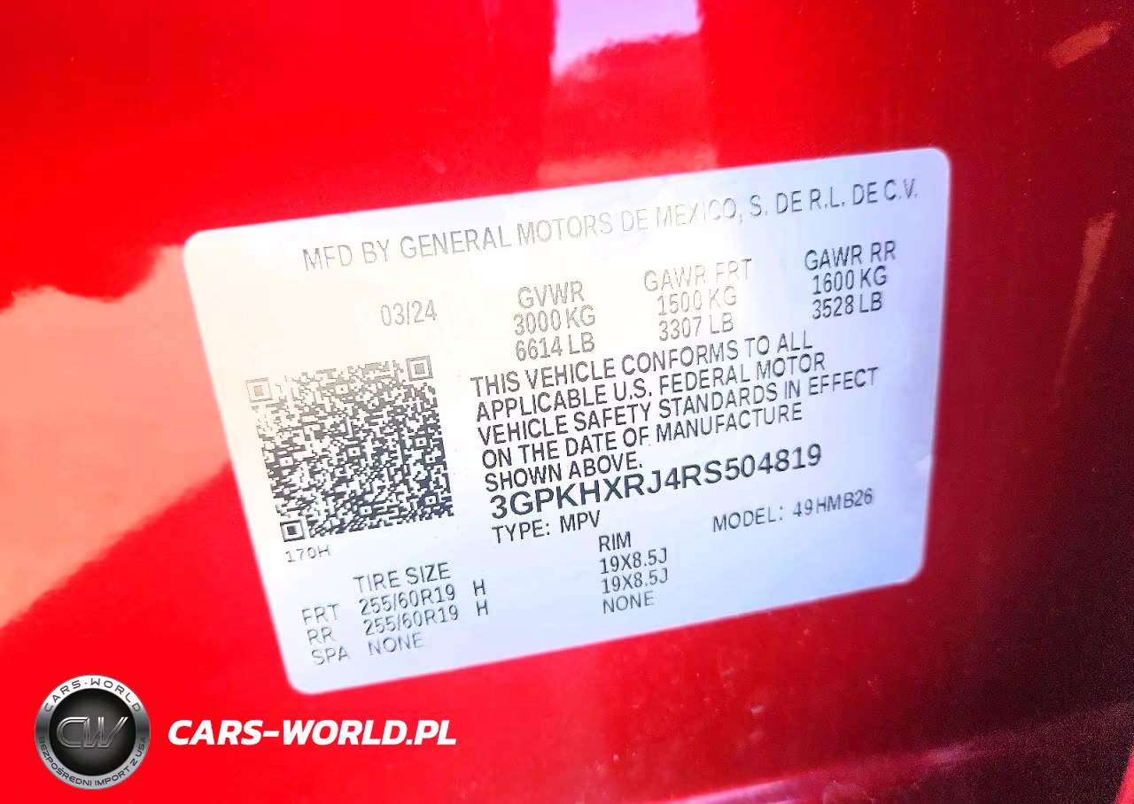 2024 Honda Prologue Tour VIN:3GPKHXRJ4RS504819 - 14