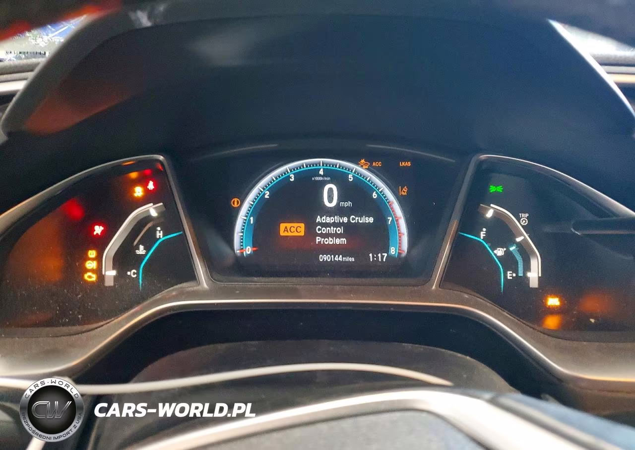 2019 Honda Civic Ex VIN:19XFC1F37KE204569 - 9