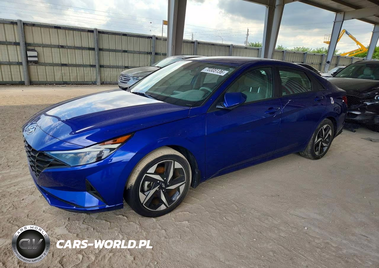 2023 Hyundai Elantra Sel VIN:KMHLS4AG1PU585244 - 1