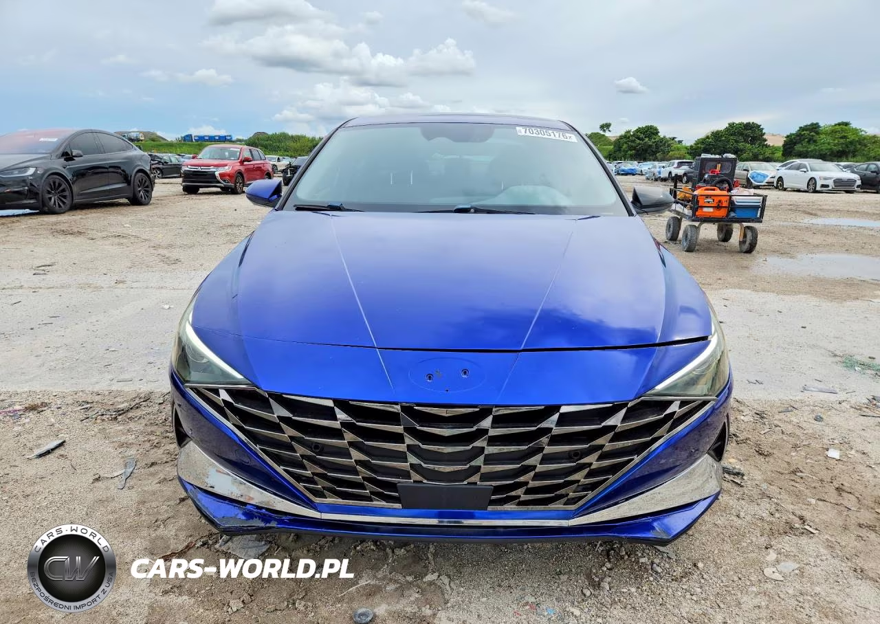 2022 Hyundai Elantra Sel VIN:KMHLM4AG0NU285055 - 5
