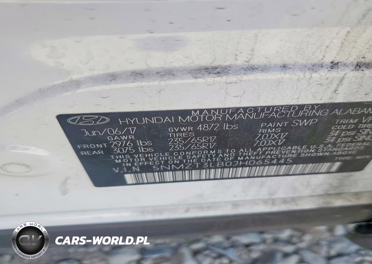 2018 Hyundai Santa Fe Sport 2.4L VIN:5NMZT3LB0JH065445 - 13