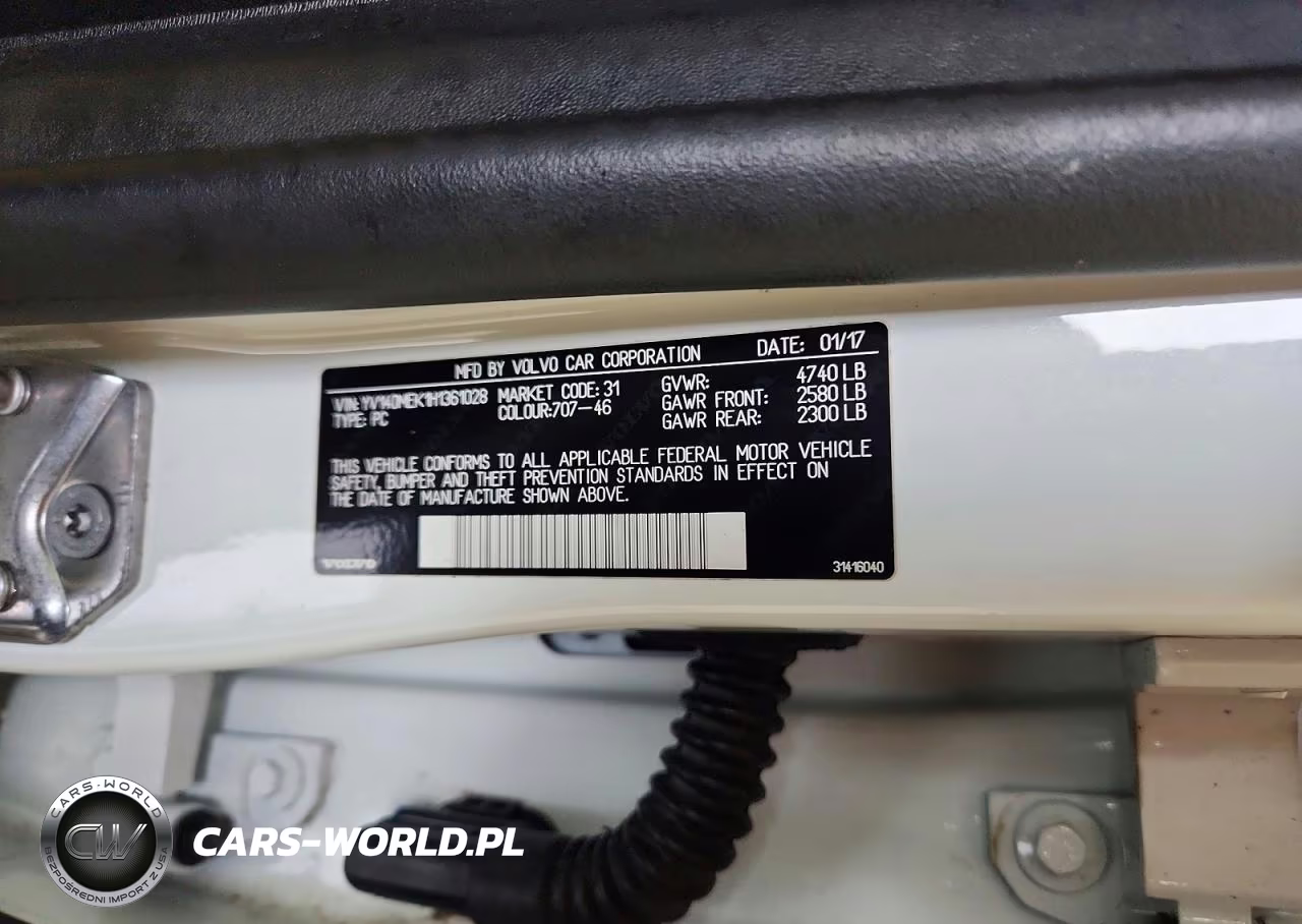 2017 Volvo V60 T5 Premier VIN:YV140MEK1H1361028 - 13