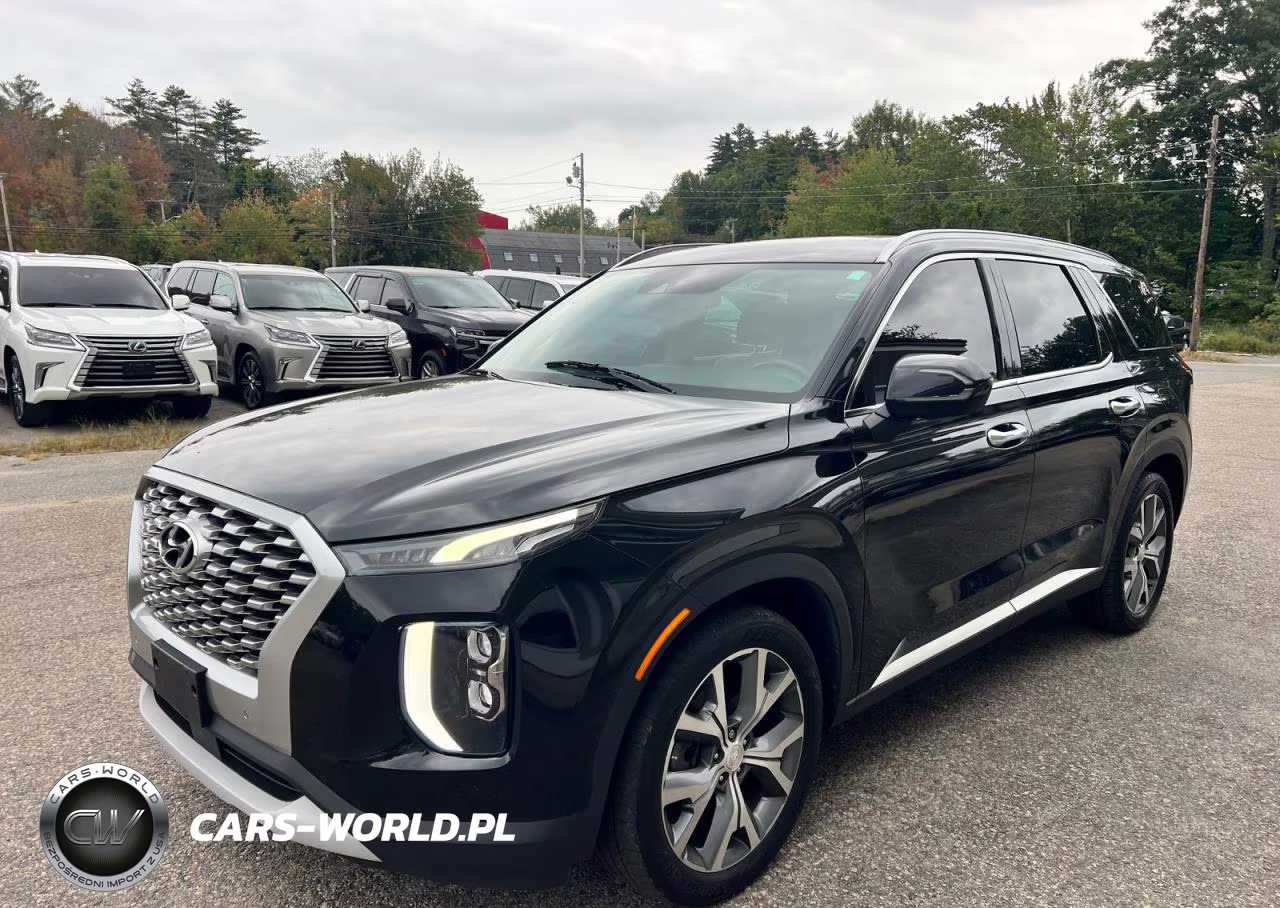 2021 Hyundai Palisade Sel VIN:KM8R4DHE1MU206781 - 2