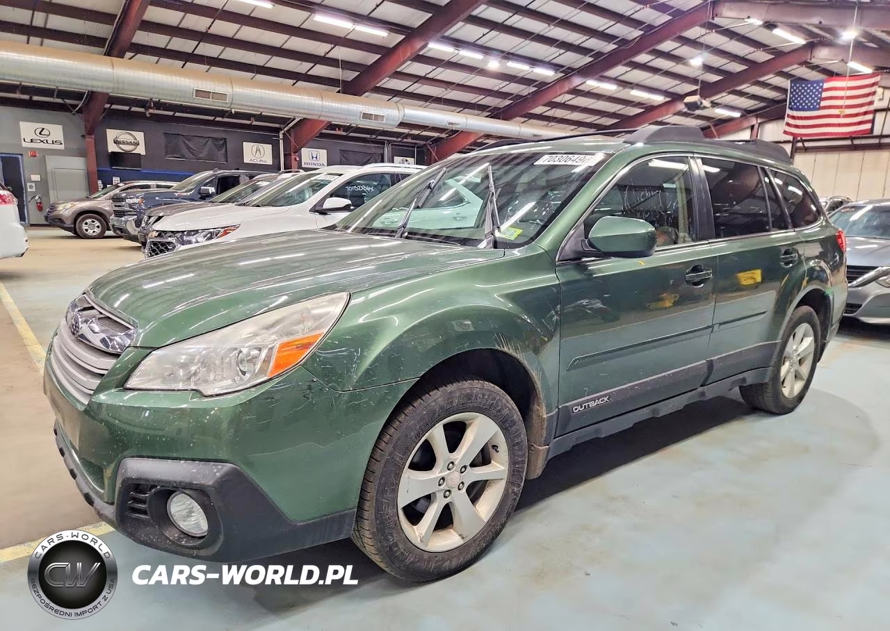 2014 Subaru Outback 2.5I Premium VIN:4S4BRCDC1E3296068 - 1