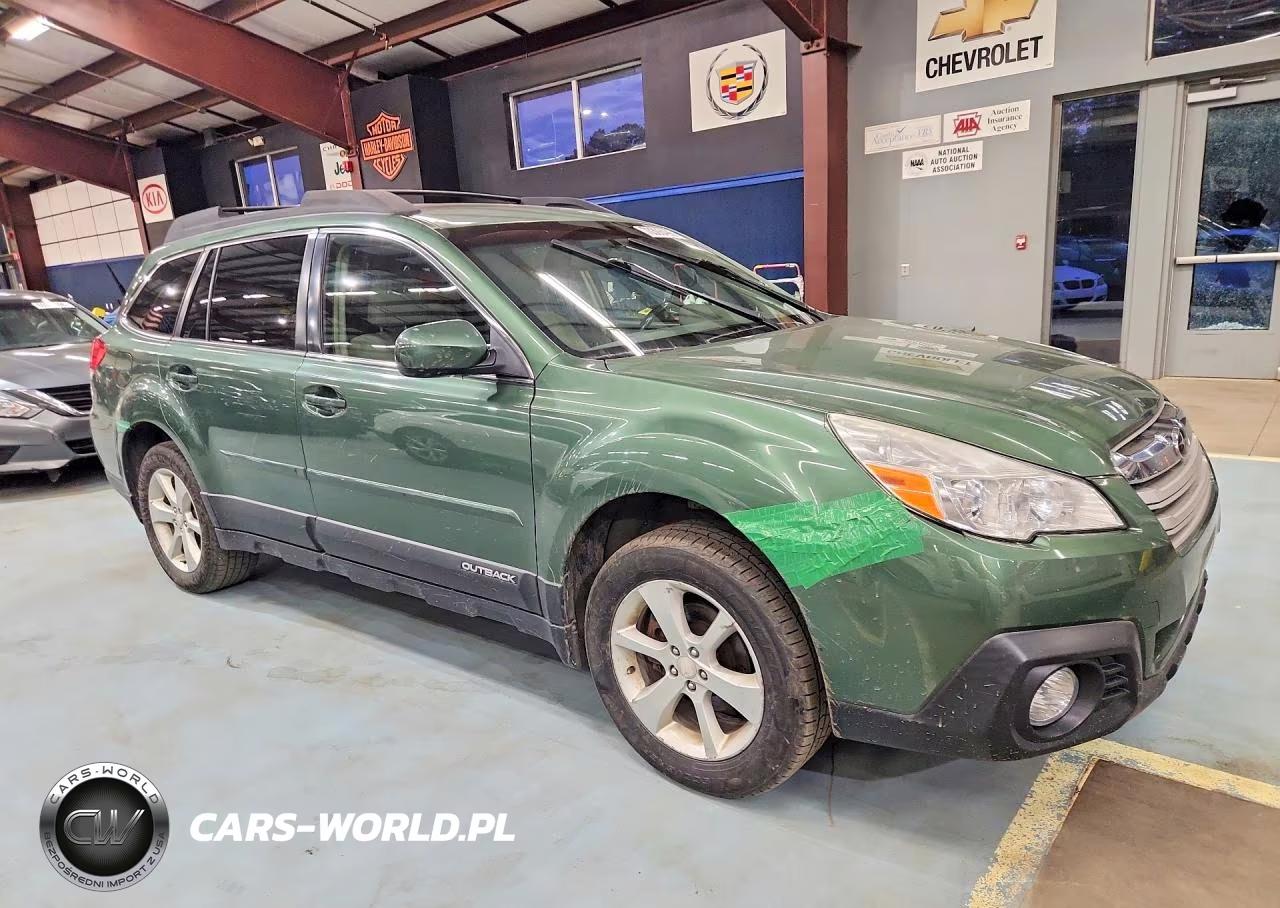 2014 Subaru Outback 2.5I Premium VIN:4S4BRCDC1E3296068 - 4