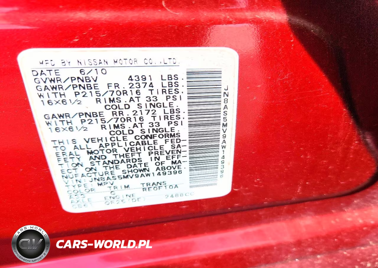 2010 Nissan Rogue S VIN:JN8AS5MV9AW149396 - 12