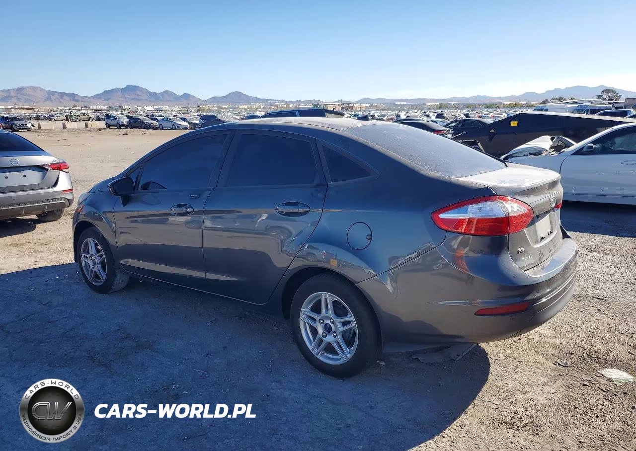 2019 Ford Fiesta Se VIN:3FADP4BJ5KM158317 - 2