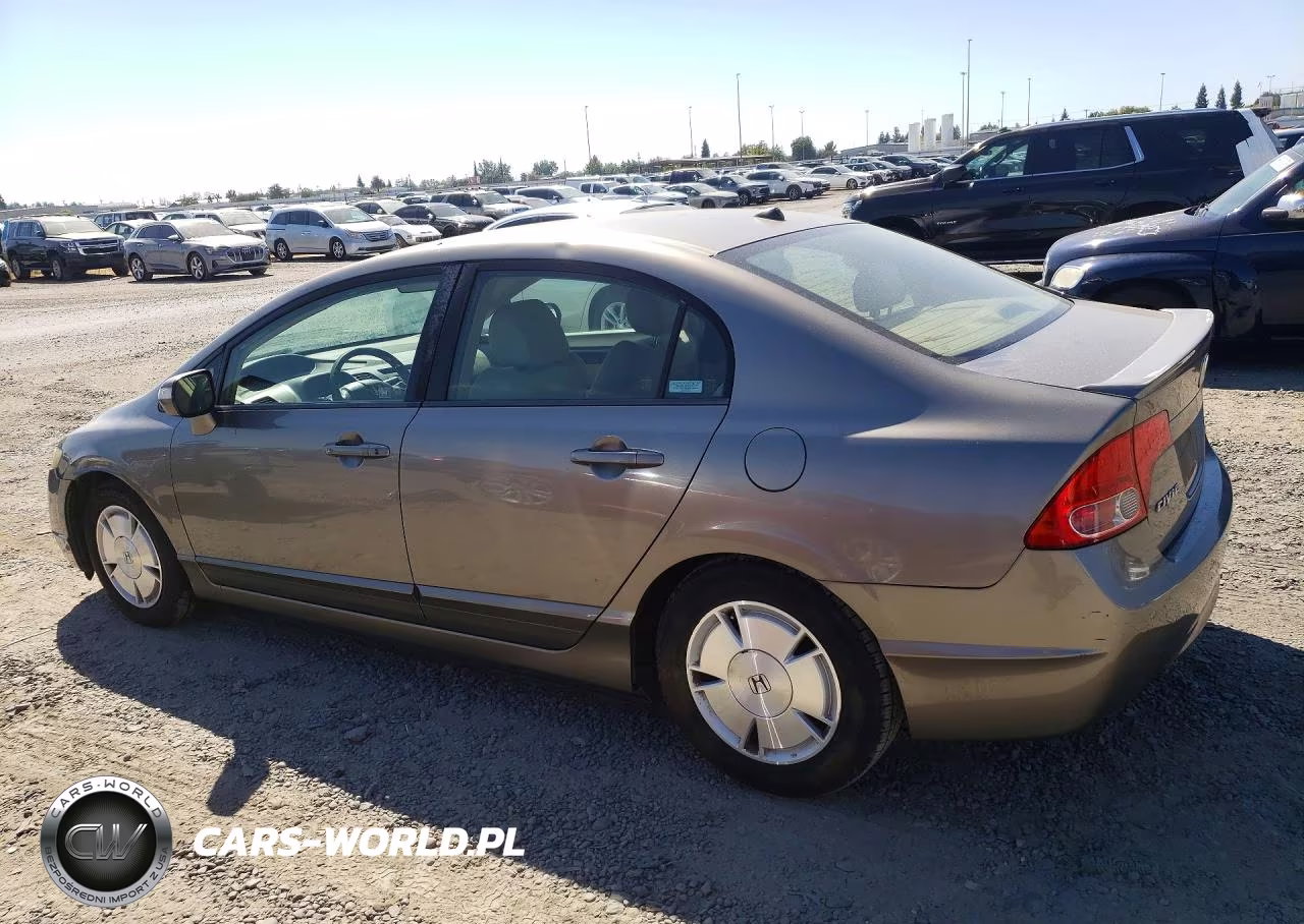 2007 Honda Civic Hybrid VIN:JHMFA36267S025421 - 2