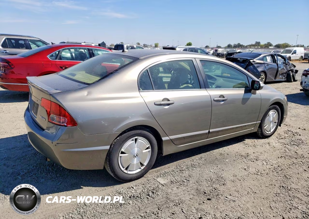 2007 Honda Civic Hybrid VIN:JHMFA36267S025421 - 3