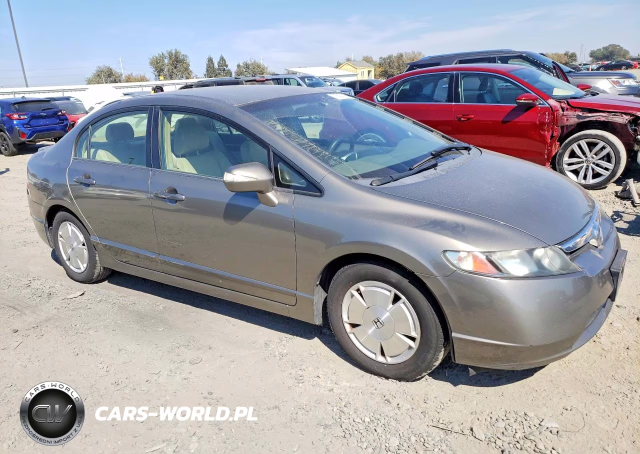 2007 Honda Civic Hybrid VIN:JHMFA36267S025421 - 4