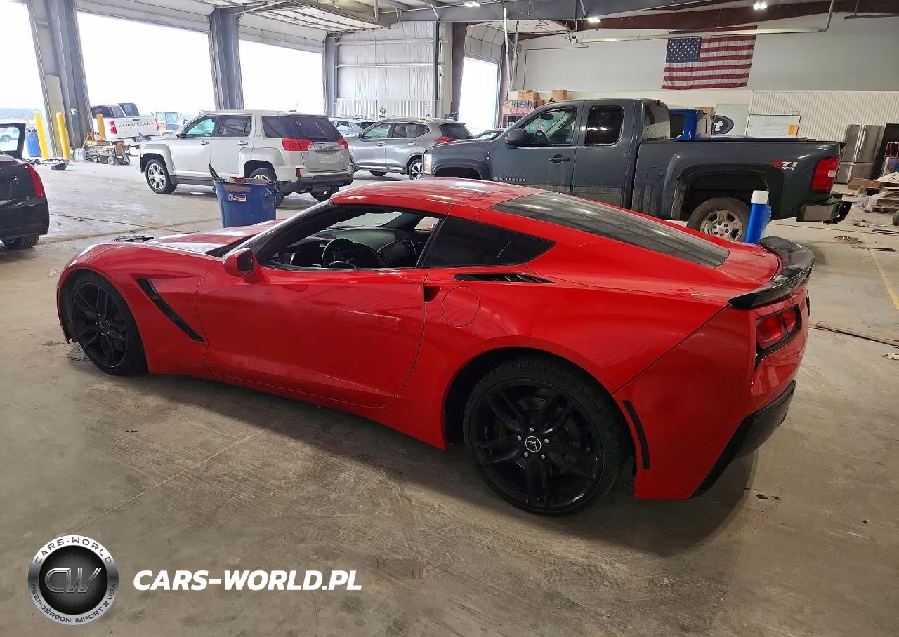 2016 Chevrolet Corvette Stingray Z51 VIN:1G1YK2D76G5100156 - 2