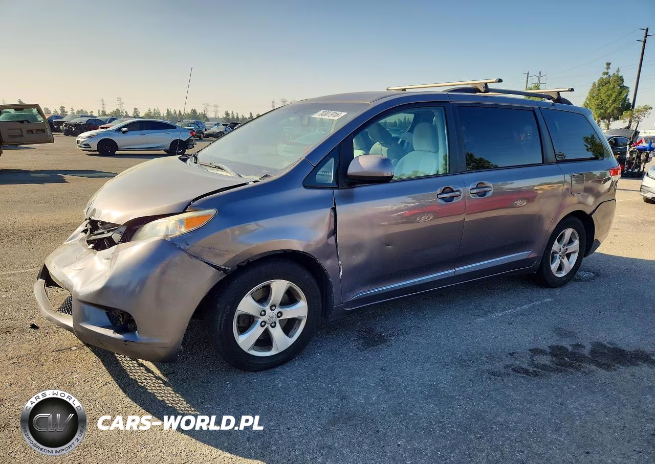 2014 Toyota Sienna Le VIN:5TDKK3DC2ES408433 - 1