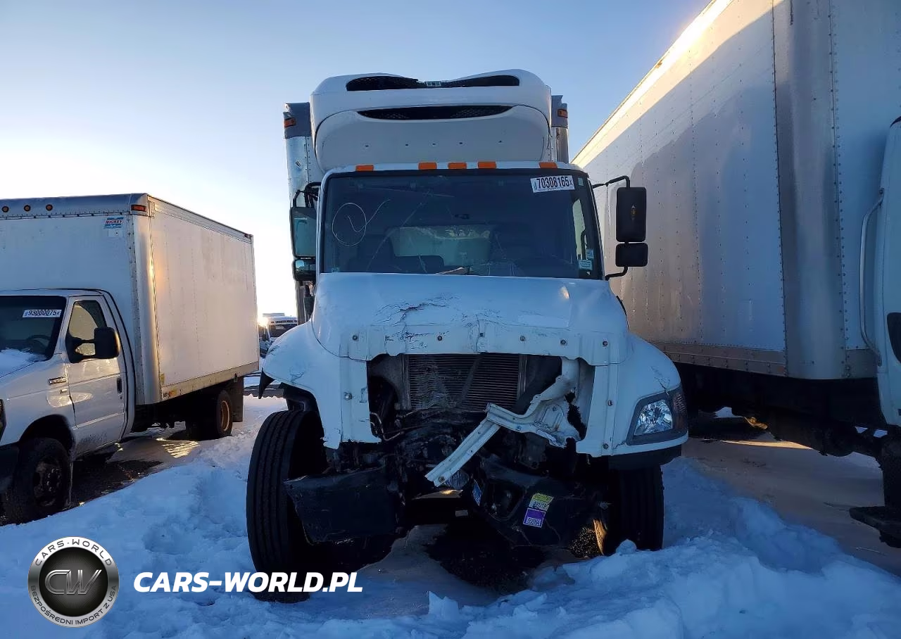 2019 Hino 258-268 Refrigerated Box Truck VIN:5PVNJ8JM6K4S51071 - 2